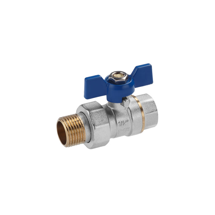 Кран-американка кульовий прямий Valves 1/2" PN30