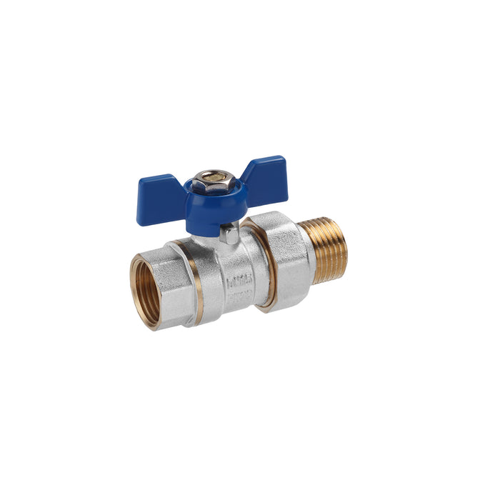 Кран-американка кульовий прямий Valves 1/2" PN30