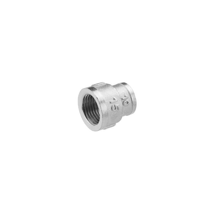 Муфта перехідна посилена LexLine 1/2"х3/8" ВВ НК0331-Вн нікель