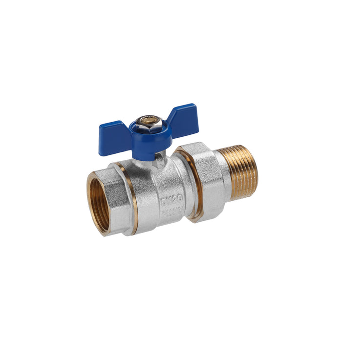 Кран-американка кульовий прямий Valves 3/4" PN30