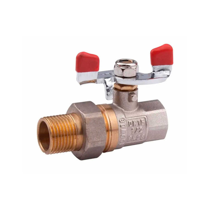 Кран-американка кульовий прямий Valves 1 1/4" PN30