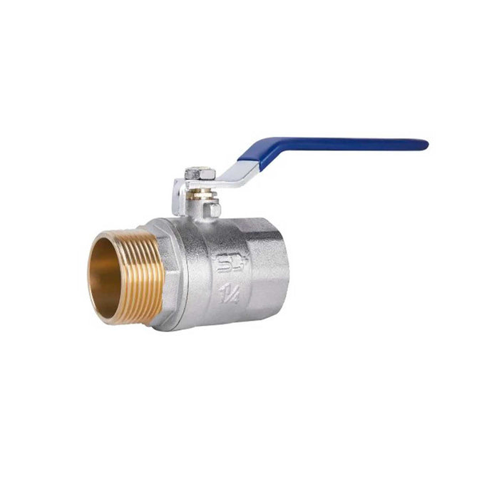 Кран кульовий Valves 1 1/2'' ВЗ PN30 синя ручка