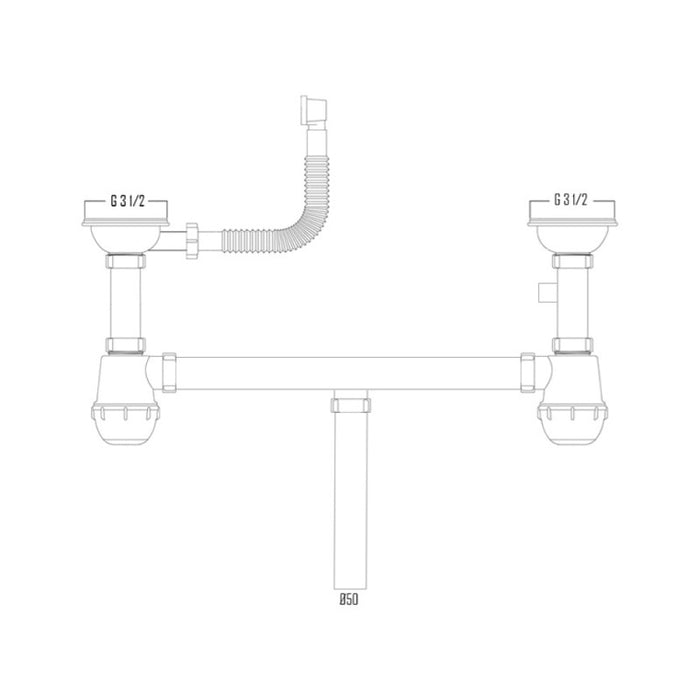 Сифон Kroner KRP Siphon-012