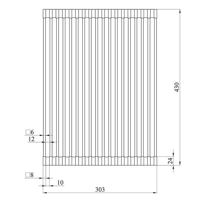 Сушарка для посуду Kroner KRP Matte-GRA4331-1