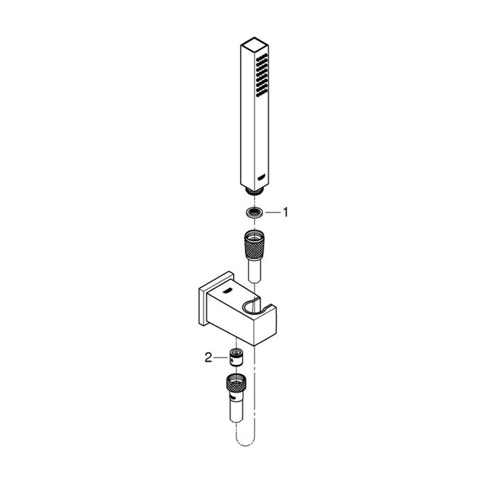 Душовий набір Grohe Euphoria Cube Stick 1 режим струменя 26405000