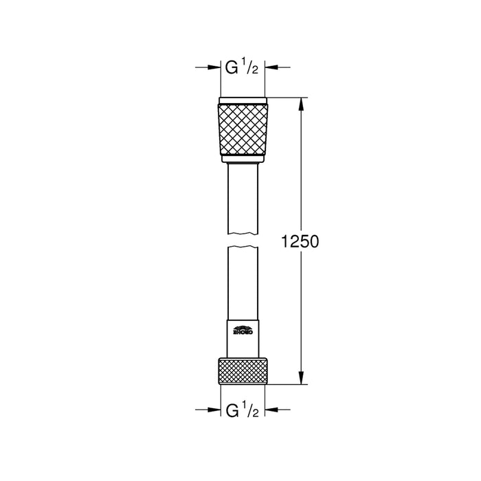 Душовий шланг Grohe Relexaflex 1250 мм 28150001