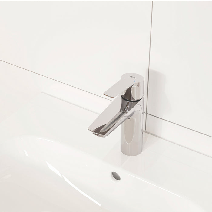 Змішувач одноважільний для раковини S-Size з донним клапаном Grohe QuickFix Start 23550002