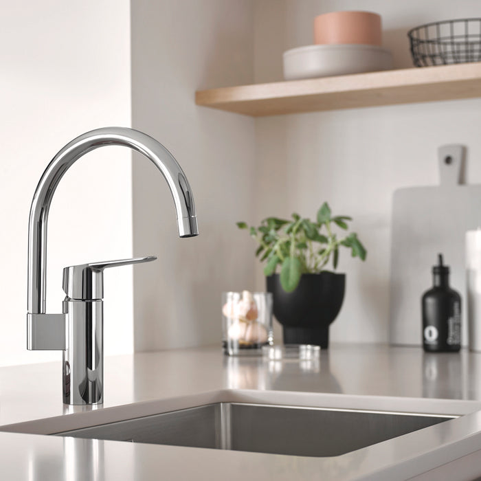 Змішувач одноважільний для кухонної мийки Grohe QuickFix Start 30469000