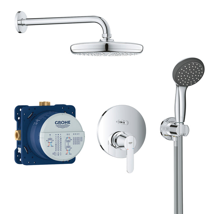 Душева система з Vitalio Start 210 прихованого монтажу Grohe QuickFix Get 25220001