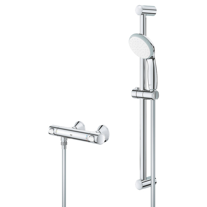 Змішувач термостатичний для душу з душовим гарнітуром Grohe QuickFix Precision Flow 34841000