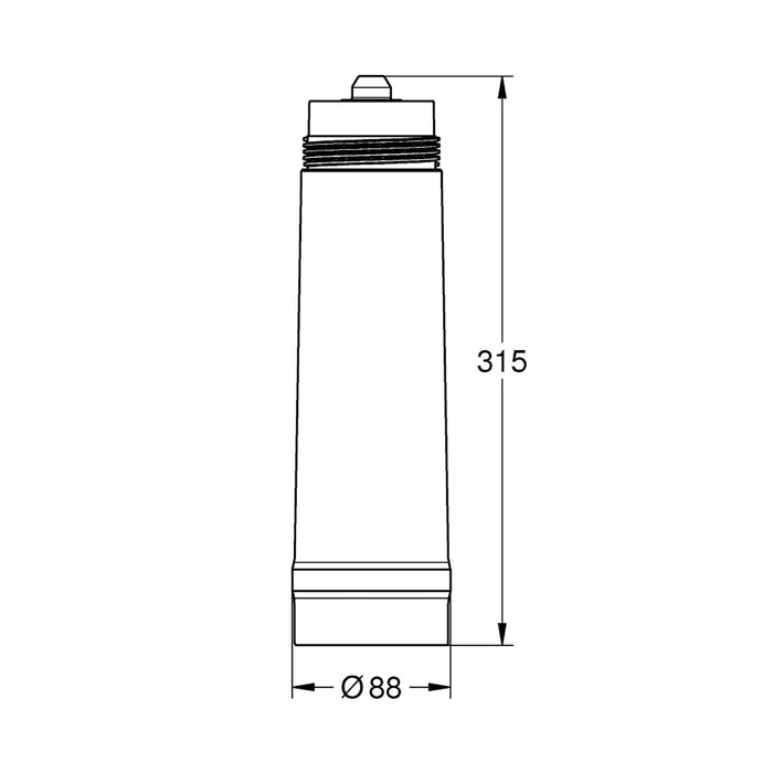 Картридж пом'якшуючий Grohe Blue M-Size 40430001